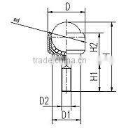 steel ball caster(with screw shaft)