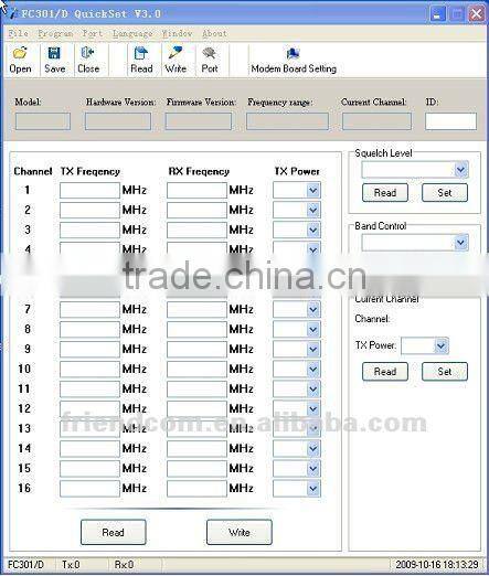 5w data radio/ rf transmitter and receiver