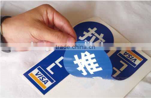 pull and push sticker