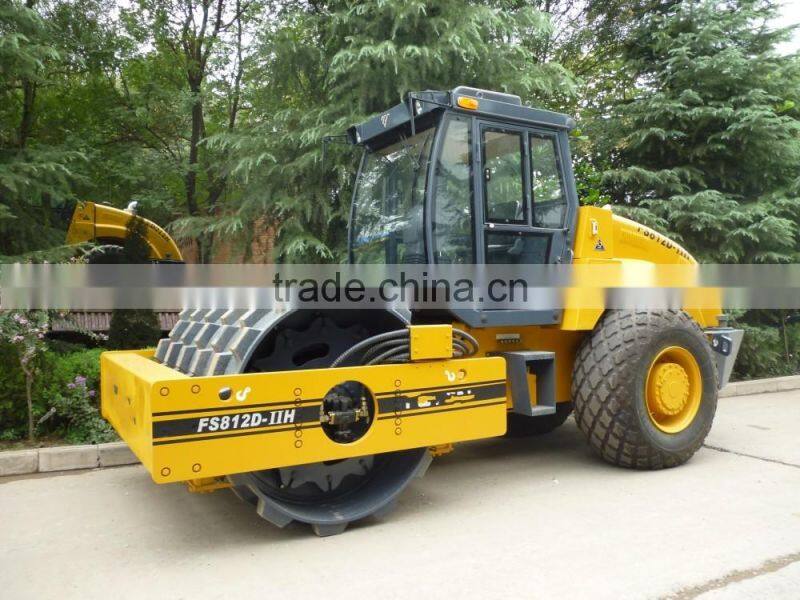 New Road Roller Price 12tons - LUTONG LTD212H Hydraulic Double Drive Compactor Machine