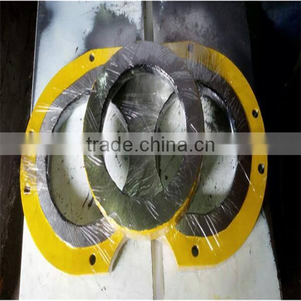High quality CIFA concrete pump parts spectacle wear plate and wear ring