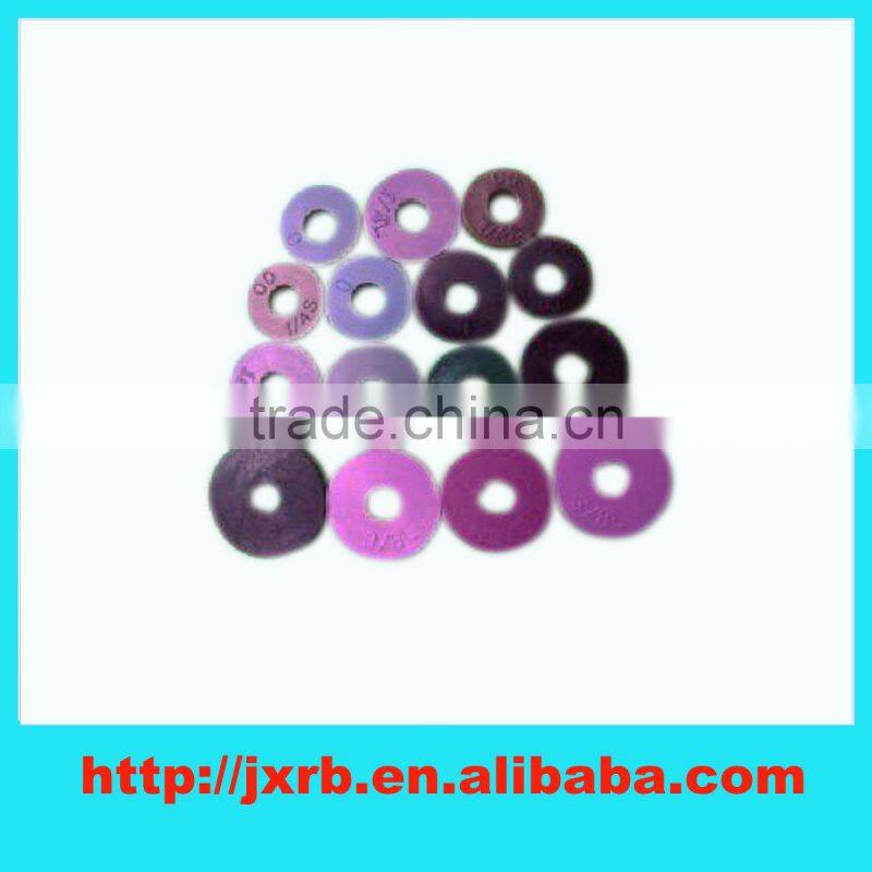 red vulcanized fibre washer