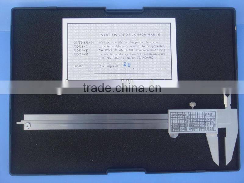 Stainless steel Mono-block Vernier Calipers