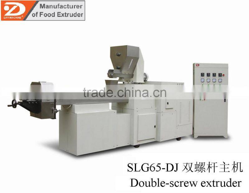 Fried Flour snack food Crispy chip extruder machine process line from Jinan dayi machinery