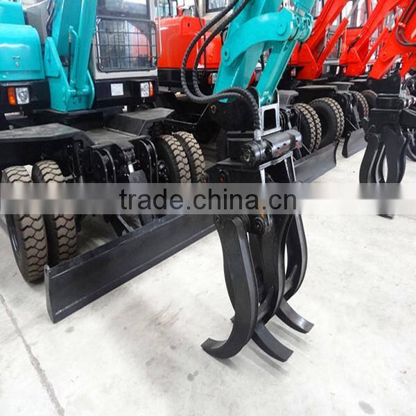 agriculature machinery LOW PRICE JINGONG JGM9075L wheel excavator