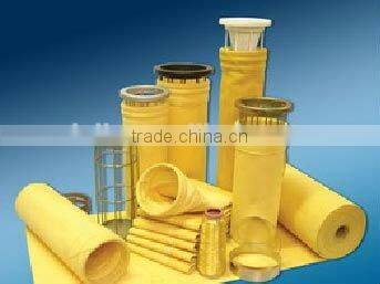 P84 Needle-punched filter material for cleaning air