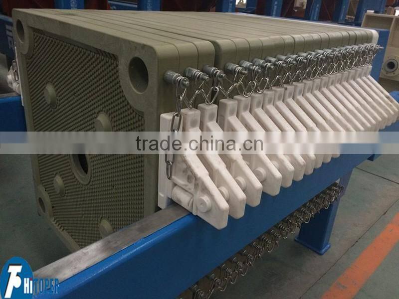 membrane filter plate used with membrane filter press used for tailings dewatering