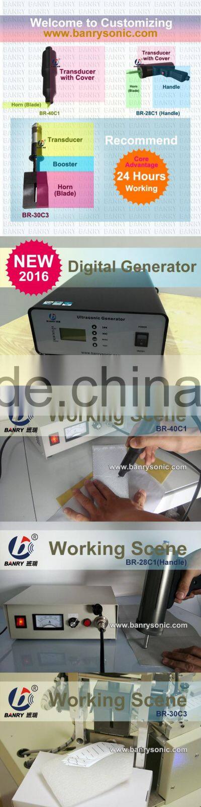 Automatic Ultrasonic label cutting machine with sealed edge