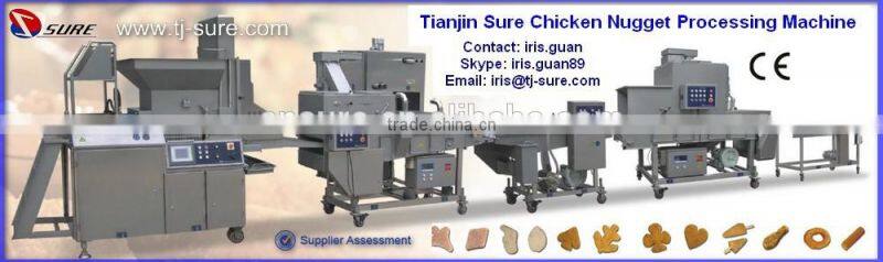 Meat Patty Processing Line/Chicken Nuggets Processing Line Used Automatic Reciprocating Stainless Steel Food Conveyor Machinery