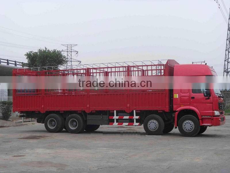 sinotruk fence cargo truck / howo 8x4 Stake Truck