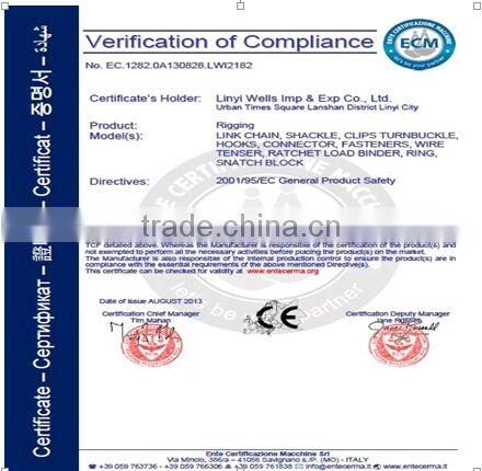 Carbon Steel Drop Forged Galvanized Din1480 Turnbuckle