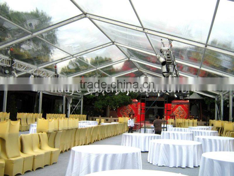 Clear PVC cover backyard party tents with clear sides walls for sale