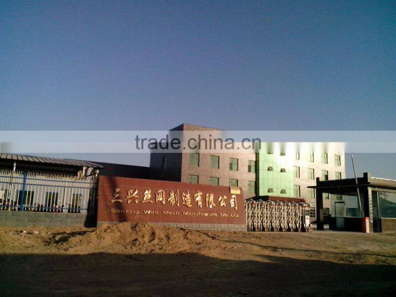 Hot dipped galvanized after welding 25m roll length square hole woven mesh Crimped Wire