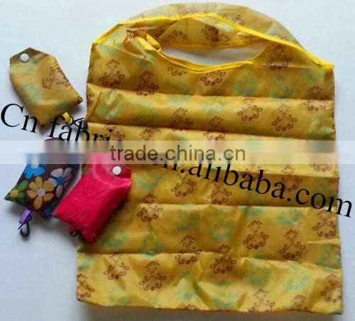 China supplier Reusable polyester foldable shopping bag