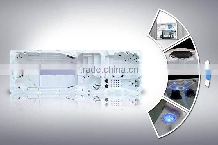 Factory Luxury 6 Meter European Style 6 meters Endless High Quality Massage Swim Pool