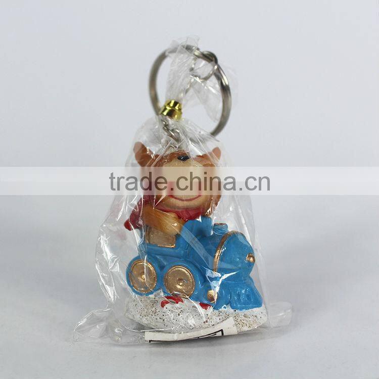 Resin artificial car key chain
