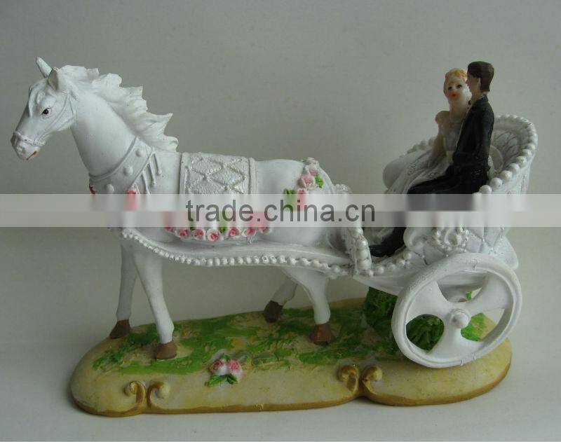 2014 custom resin wedding decoration