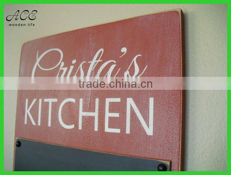 Vintage wooden blackboard Custom wooden blackboard Personized wooden blackboard