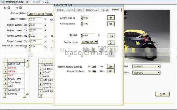 72v 150a sine wave bldc motor controller