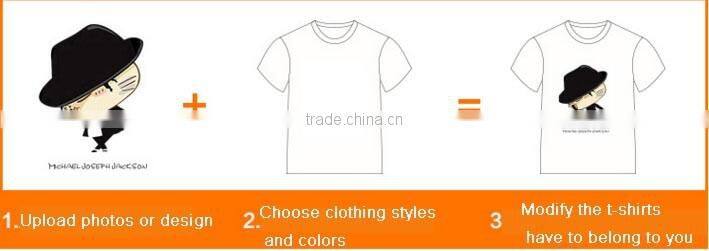 100 Cotton Fabric T-Shirts Cheap Screen Print T-Shirt Printing