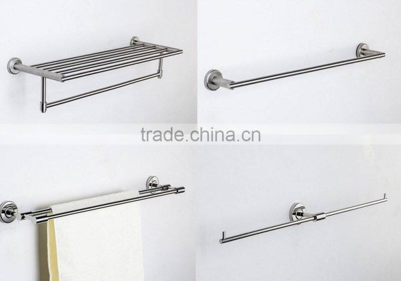 Wholesale Stainless Steel 304 Wall Mounted Bathroom Single Towel Bar