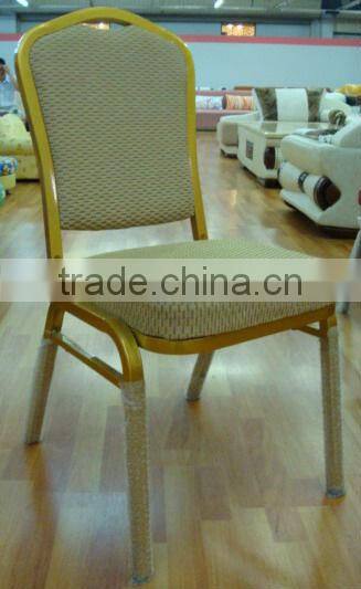 Golden Steel Banqueting Restaurant Indian Chair FD-672