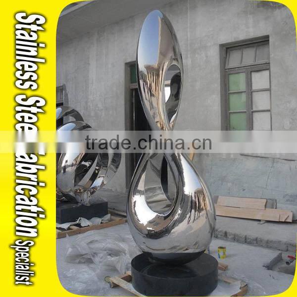 Sculpture Abstract Large Metal Garden Sculpture Stainless Steel Sculpture