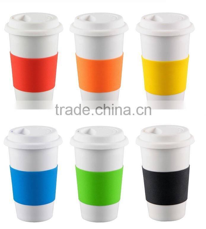 Heat resisting and durable silicone tea cup sets