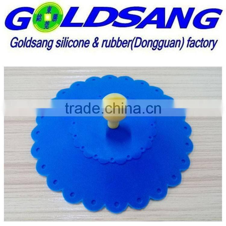 hot selling simple silicone cup lid for mug cup cover