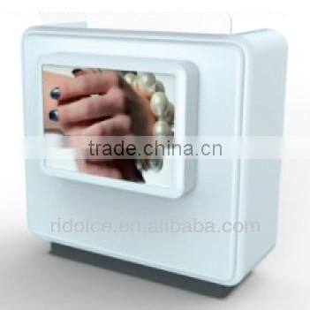 Nail salon reception desk Painted finished acetone proof office table design receptionist table TKN-D612 & TKN-D612A