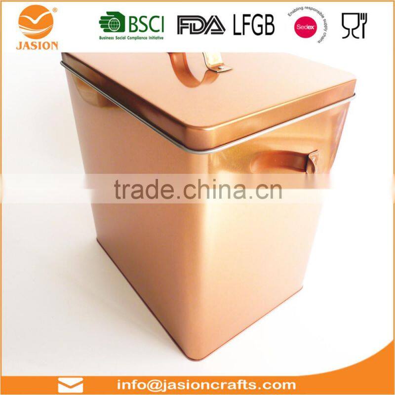 SET0653 set of 5 hot sale Europe golden printing kitchen bread tea coffee sugar biscuits storage set