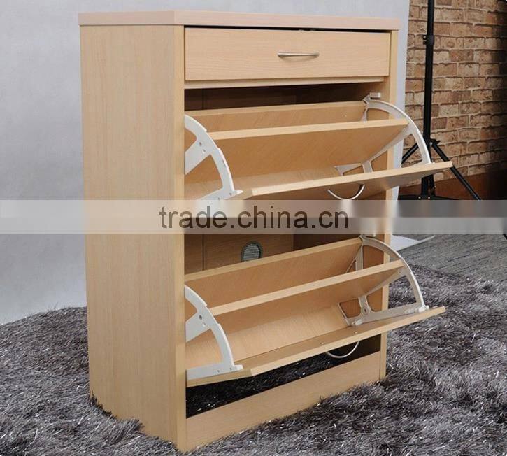 fashion rotating wooden shoe cabinet or rack
