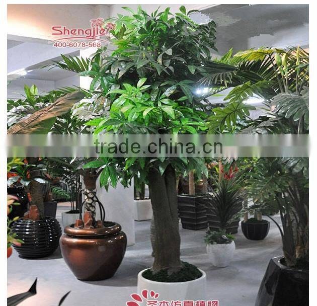 plastic pachira money tree plant landscape trees cheap artificial trees