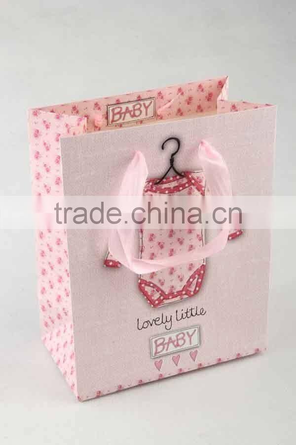 Printed Foldable Gift Bag /Colorful Shopping Paper Bag