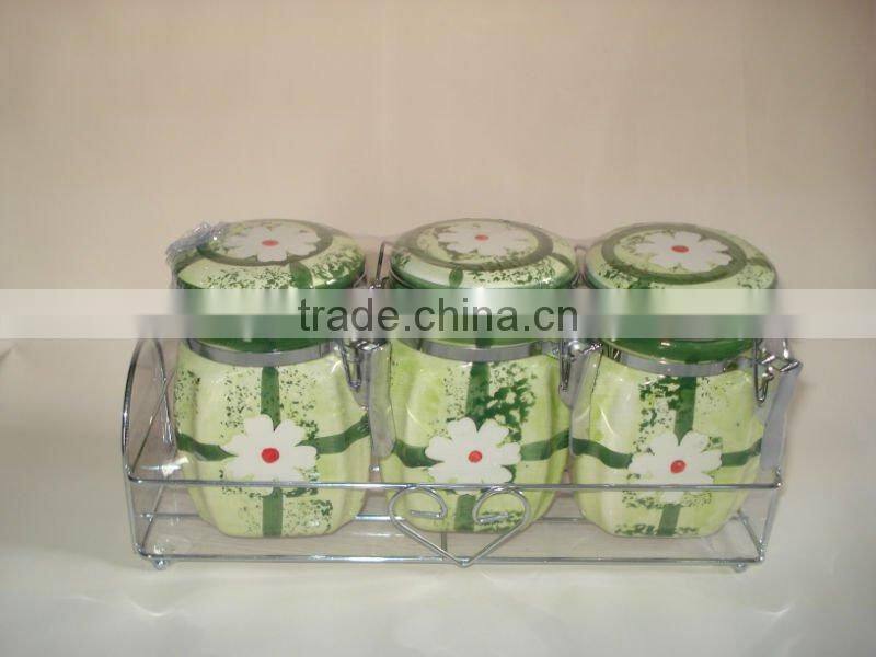 kitchen accessory ceramic canister