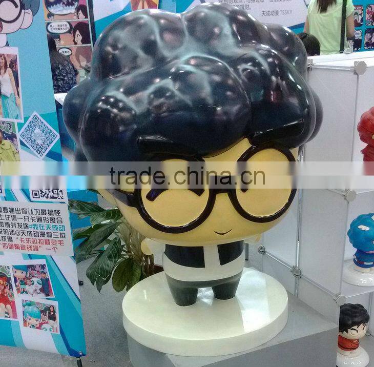 Fiberglass cartoons mascot