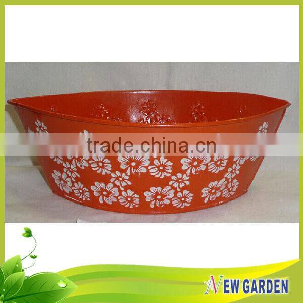 Different Sizes/Shapes Office Desk Flower Pots In Colorful Customize Design
