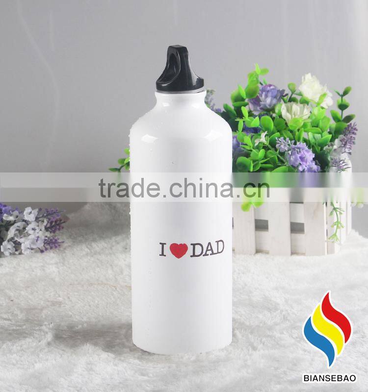 Aluminum Temperature color changing bottle