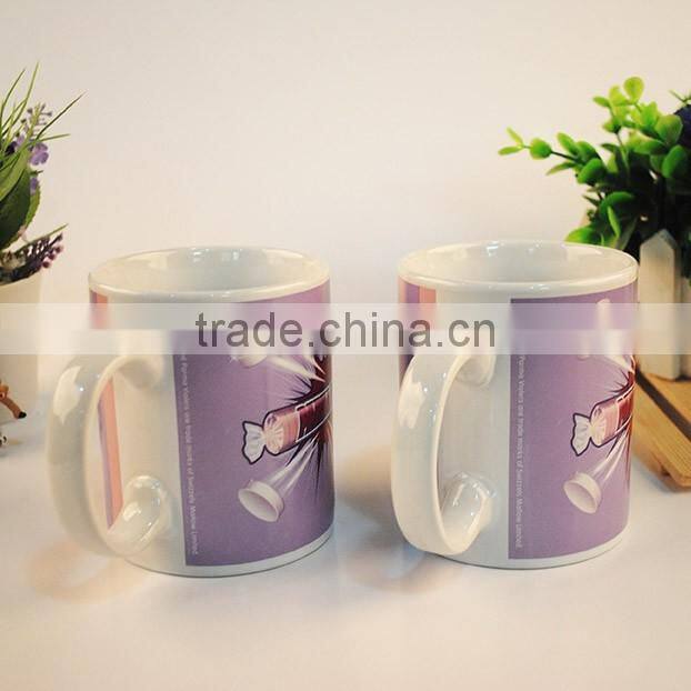funny design food grade coffe cup ceramic for promotional