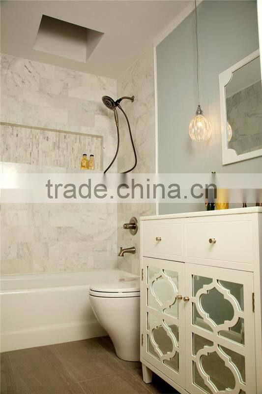 2016 hot sale customized flooring natural stone oriental white marble tile for floor