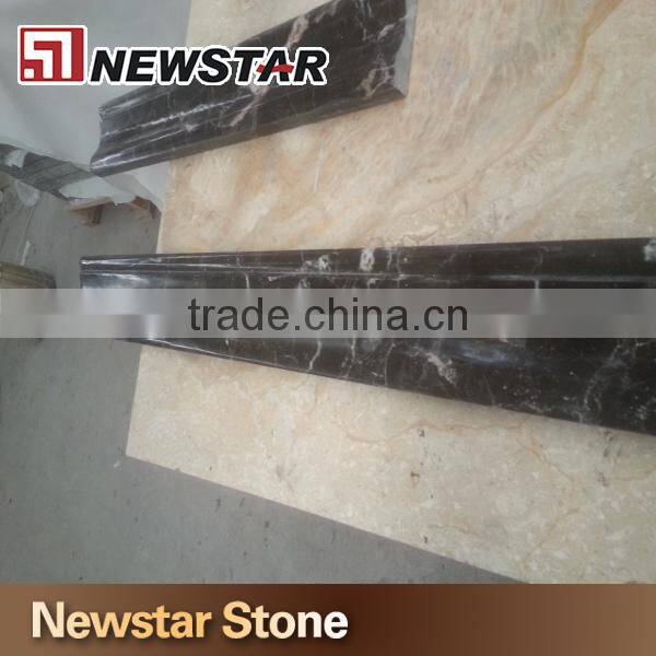 Hotel Stone Marble Shower Door Moulding