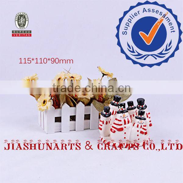 Snowman Ceramic Homemade Christmas Ornaments