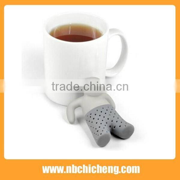 Human Shape Silicone Tea Infuser, Silicone Tea Strainer, Silicone Tea Filter