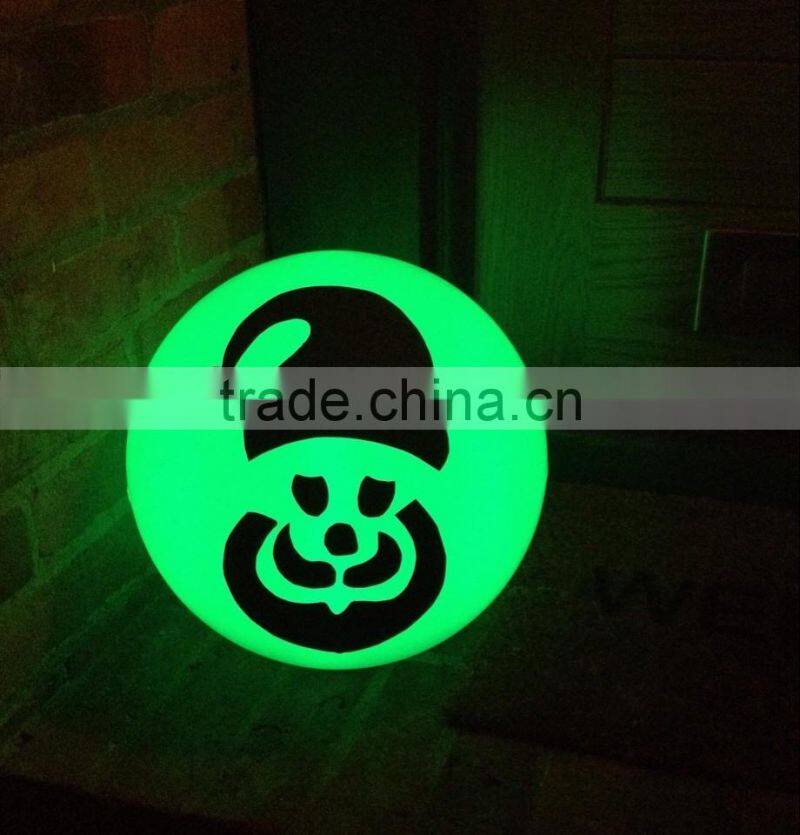 Environmental plastic waterproof decoration led lighting furniture
