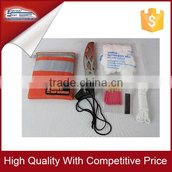 Small outdoor survival kit