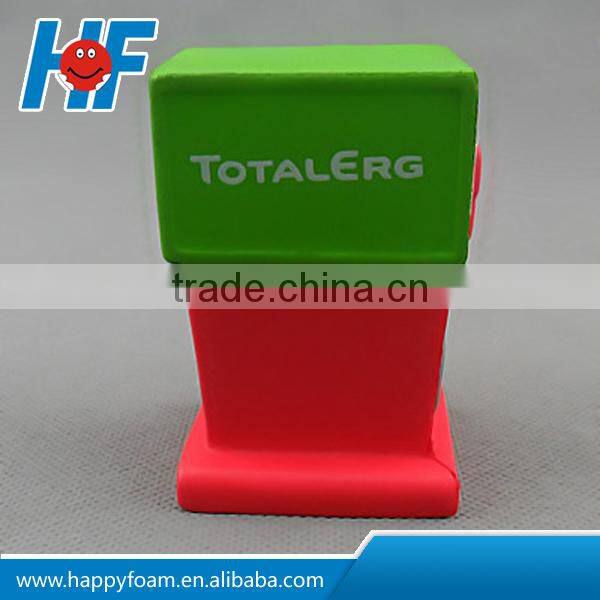 pu promotional oiling machine stress toy