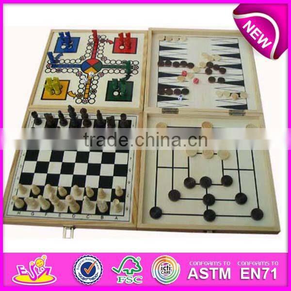 intelligent wooden board chess,most popular wooden chess borad,brain training wooden board chess WJ277630