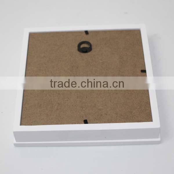 2016 wholesale wooden photo frame, cheap wooden picture photo frame W09A018