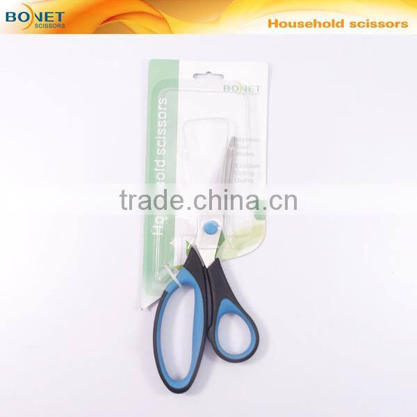 S36009 LFGB qualified 7-3/8" Stainless Steel Dressmaker/Tailor/Needlework Scissor in Double Injection Handle