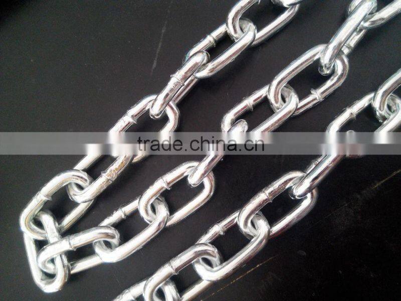 Hot sale Q235 H.D.G Din 763 metal chain and Quality and Cheap